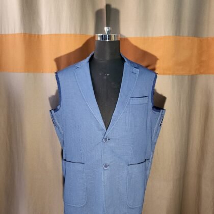 Man’s Blazer Upcycled Vest