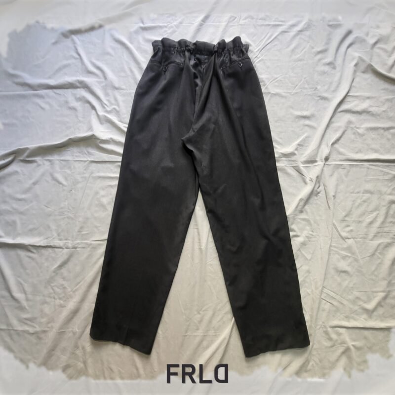 Paperbag fit trousers