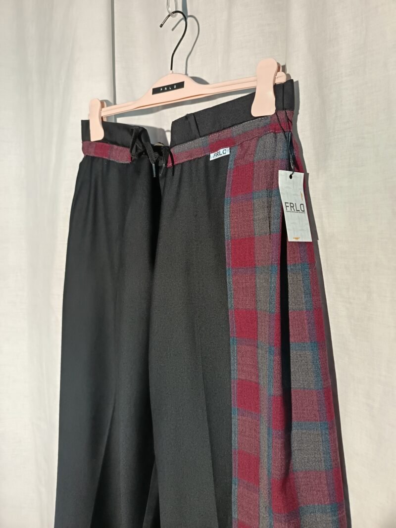 Half kilted trousers